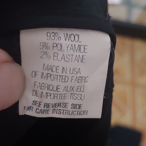 Theory. Skinny office black pants. - Picture 6 of 7